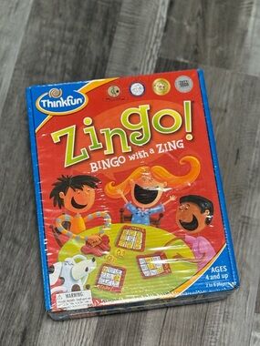 ThinkFun Zingo! Board Game (ages 4 and up)